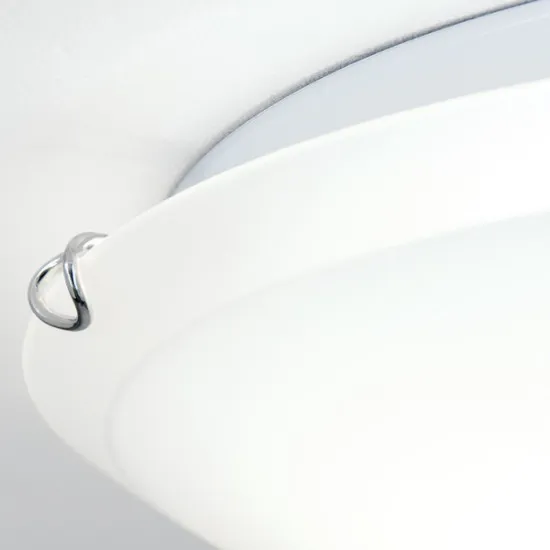 Orion Agada króm-opál mennyezeti lámpa (ORI-NU 9-348/40) E27 2 izzós IP20