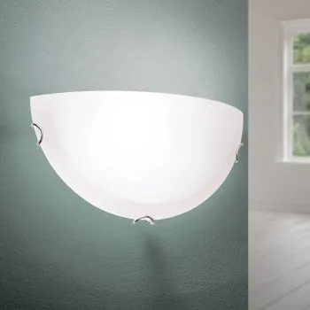 Orion Agada króm-opál fali lámpa (ORI-WA 2-1035/1) E27 1 izzós IP20