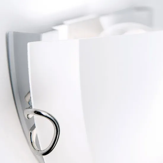 Orion Agada króm-opál fali lámpa (ORI-WA 2-1035/1) E27 1 izzós IP20