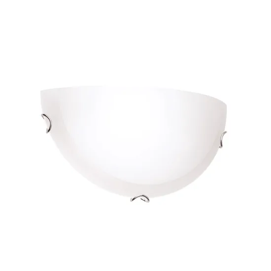 Orion Agada króm-opál fali lámpa (ORI-WA 2-1035/1) E27 1 izzós IP20