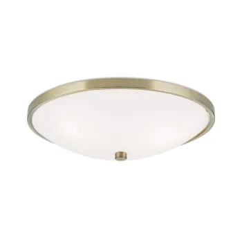 Orion Aida sárgaréz-opál mennyezeti lámpa (ORI-DL 7-531/40_BR) E27 3 izzós IP20