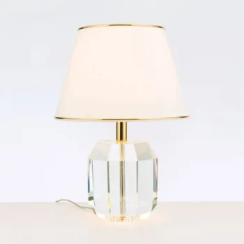 Orion Alexis arany-krém asztali lámpa (ORI-LA 4-1208_GO) E27 1 izzós IP20