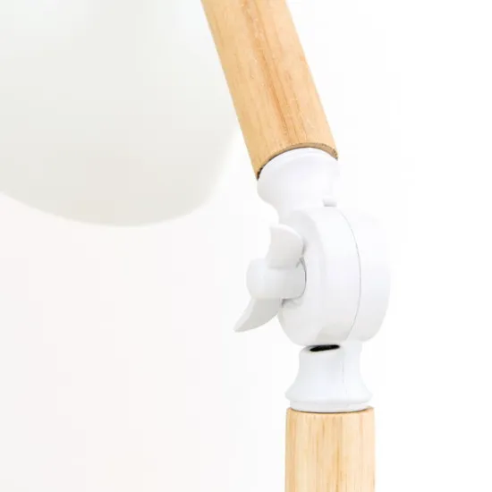 Orion Anika natúr-fehér asztali lámpa (ORI-LA 4-1220_WH) E27 1 izzós IP20