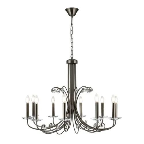 Orion Ariane sötét nikkel csillár (ORI-LU 1842/10_NI) E14 10 izzós IP20