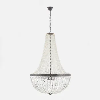 Orion Arila antik arany-átlátszó függesztett lámpa (ORI-HL 6-1497/6) E27 6 izzós IP20