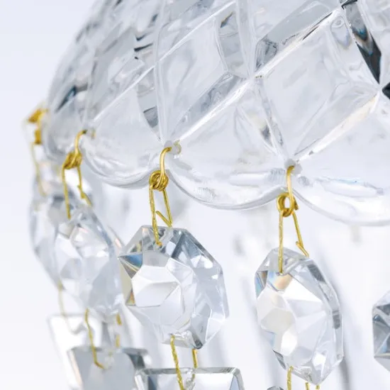 Orion Arila antik arany-átlátszó függesztett lámpa (ORI-HL 6-1498/1) E27 1 izzós IP20