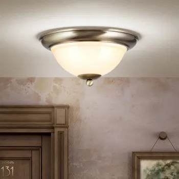 Orion Austrian Old Lamp sárgaréz-pezsgő mennyezeti lámpa (ORI-DL 7-675/27) E27 2 izzós IP20