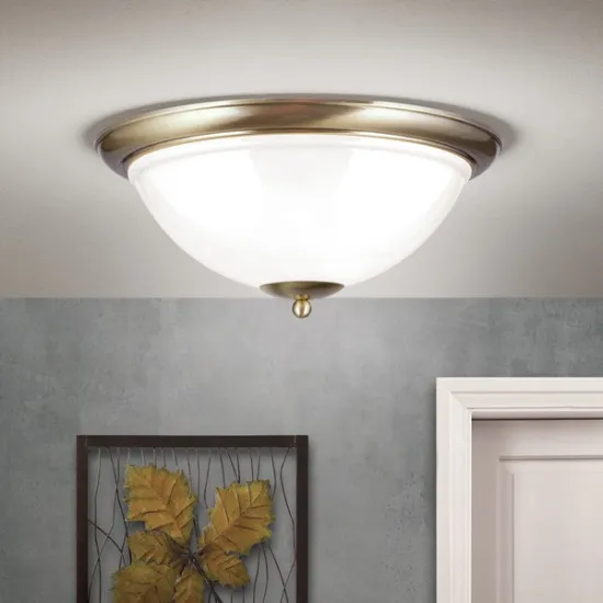 Orion Austrian Old Lamp sárgaréz-pezsgő mennyezeti lámpa (ORI-DL 7-677/50_OP) E27 3 izzós IP20