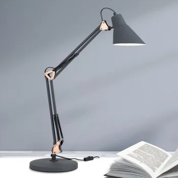 Orion Bachelor fekete-réz asztali lámpa (ORI-LA 4-1188) E27 1 izzós IP20