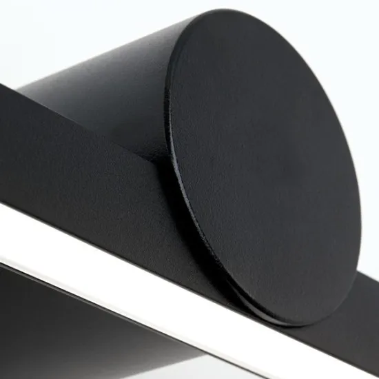 Orion Beauty fekete fürdőszobai LED tükörvilágítás (ORI-Soff 3-584_BL) LED 1 izzós IP54