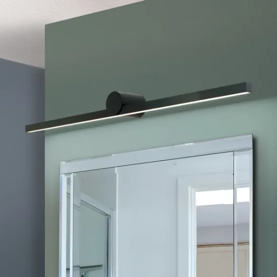 Orion Beauty fekete fürdőszobai LED tükörvilágítás (ORI-Soff 3-585_BL) LED 1 izzós IP54