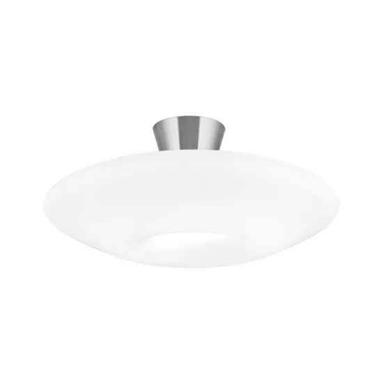 Orion Blanc szatén króm-opál mennyezeti lámpa (ORI-DL 7-566/2) E27 2 izzós IP20