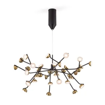 Orion Blossom fekete-réz LED csillár (ORI-LU 1733/36) LED 1 izzós IP20