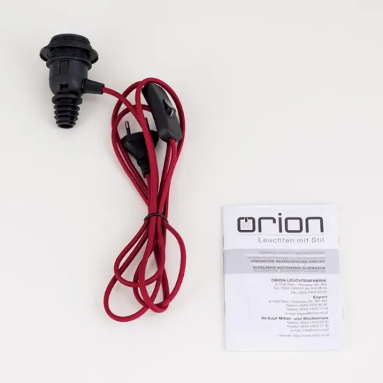 Orion Bottle bordó palackba illeszthető asztali lámpa (ORI-LA 4-1219_BOR) E27 1 izzós IP20 Orion Bottle bordó palackba illeszthető asztali lámpa (ORI-LA 4-1219_BOR) E27 1 izzós IP20