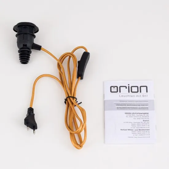 Orion Bottle arany palackba illeszthető asztali lámpa (ORI-LA 4-1219_GO) E27 1 izzós IP20