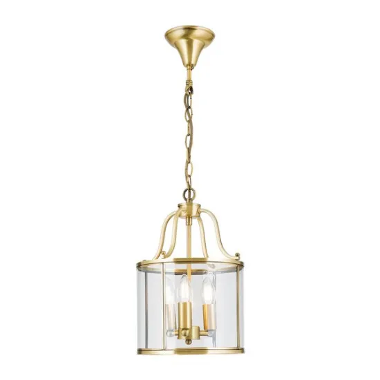 Orion Bruno bronz-átlátszó függesztett lámpa (ORI-HL 6-1677/3) E14 3 izzós IP20