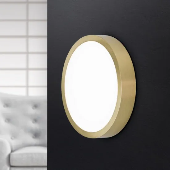 Orion Bully sárgaréz LED mennyezeti/fali lámpa (ORI-DL 7-657/14_BR) LED 1 izzós IP20