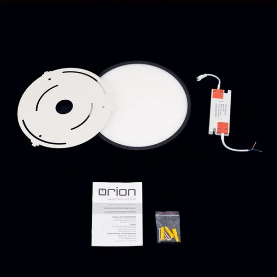 Orion Bully fekete LED mennyezeti/fali lámpa (ORI-DL 7-657/24_BL) LED 1 izzós IP20