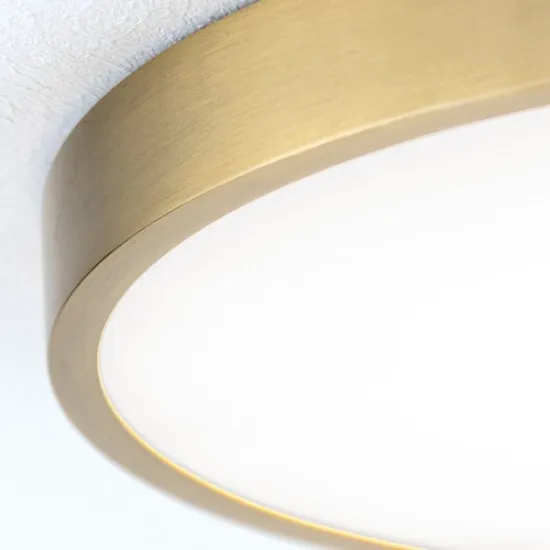 Orion Bully sárgaréz LED mennyezeti/fali lámpa (ORI-DL 7-657/28_BR) LED 1 izzós IP20