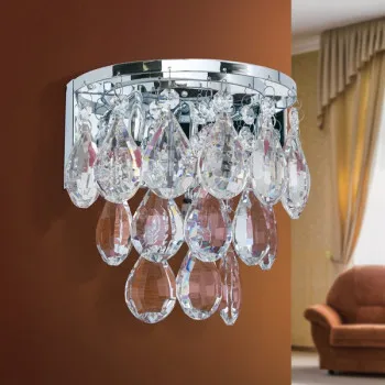 Orion Celeste króm-átlátszó falikar (ORI-WA 2-1369/2_CHR) G9 2 izzós IP20