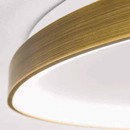 Orion Charlie antik sárgaréz LED mennyezeti lámpa (ORI-DL 7-696/65) LED 1 izzós IP20