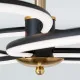 Orion Charlotte fekete-arany LED mennyezeti lámpa (ORI-DL 7-695) LED 1 izzós IP20 Orion Charlotte fekete-arany LED mennyezeti lámpa (ORI-DL 7-695) LED 1 izzós IP20