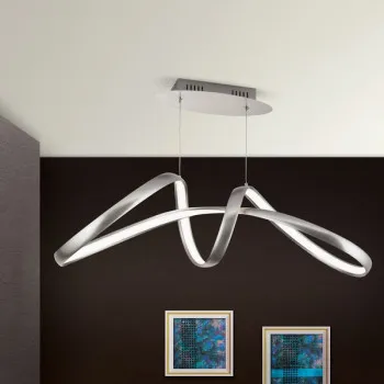 Orion Circus króm LED függesztett lámpa (ORI-HL 6-1663_CHR) LED 1 izzós IP20