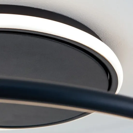 Orion Claire fekete LED mennyezeti lámpa (ORI-DL 7-690) LED 1 izzós IP20