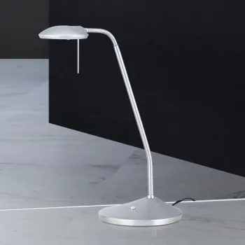 Orion Cobra szatén króm LED asztali lámpa (ORI-LA 4-1189_S_CHR) LED 1 izzós IP20