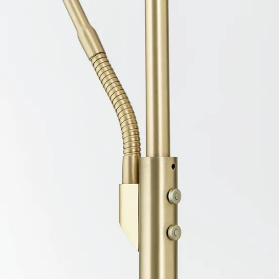 Orion Cobra matt sárgaréz LED állólámpa (ORI-Stl 12-1176_BR) LED 2 izzós IP20