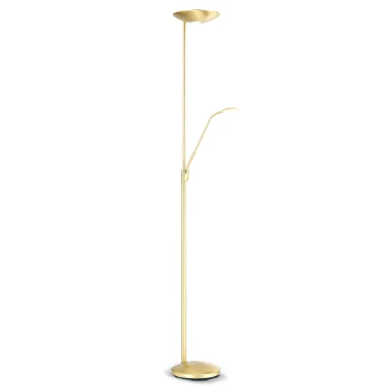 Orion Cobra matt sárgaréz LED állólámpa (ORI-Stl 12-1176_BR) LED 2 izzós IP20