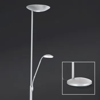 Orion Cobra szatén króm LED állólámpa (ORI-Stl 12-1176_S_CHR) LED 2 izzós IP20