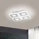 Orion Domino fehér LED mennyezeti lámpa (ORI-DL 7-655/4) LED 1 izzós IP20