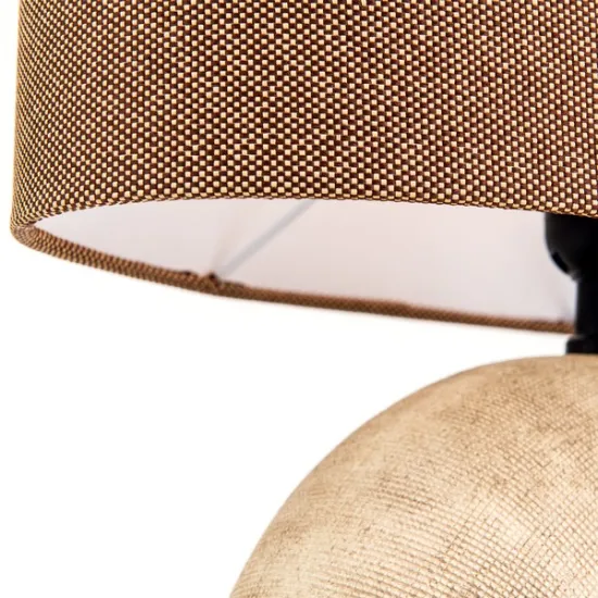 Orion Ethno barna-bézs asztali lámpa (ORI-LA 4-1193) E27 1 izzós IP20 Orion Ethno barna-bézs asztali lámpa (ORI-LA 4-1193) E27 1 izzós IP20