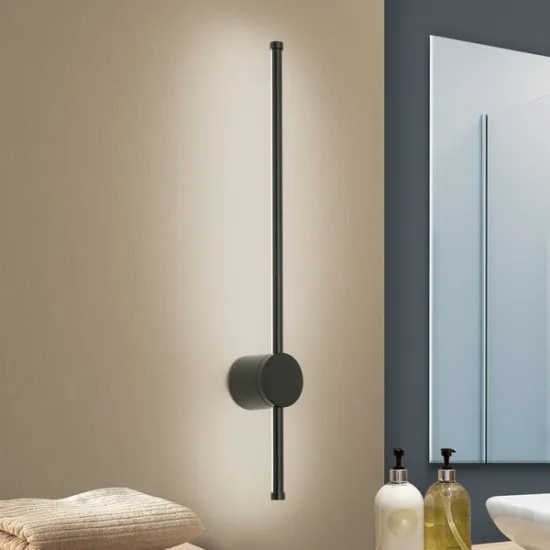 Orion Ferdinand fekete fürdőszobai LED fali lámpa (ORI-WA 2-1473_BL) LED 1 izzós IP54