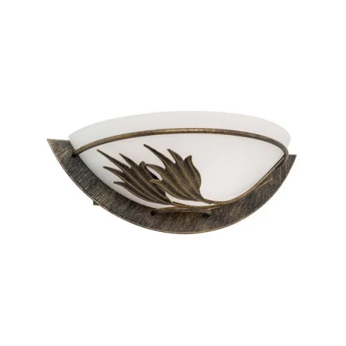 Orion Fleur antik arany-opál fali lámpa (ORI-WA 2-1196/1) E14 1 izzós IP20