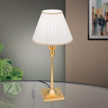 Orion Fonsa antik arany-fehér asztali lámpa (ORI-LA 4-1049/1) E27 1 izzós IP20