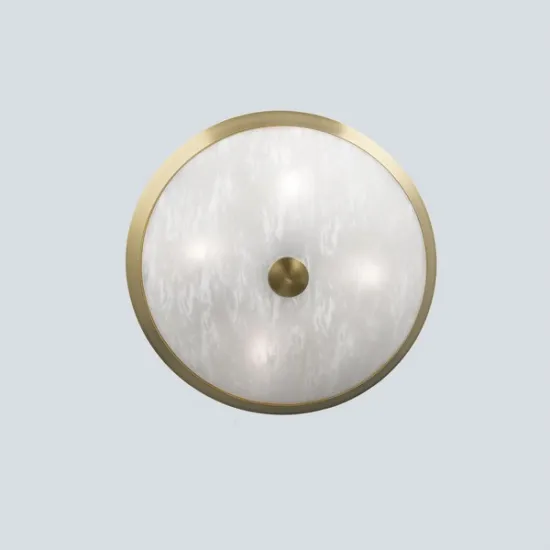 Orion Frano sárgaréz-fehér mennyezeti lámpa (ORI-DL 7-619/42_BR) E27 4 izzós IP20