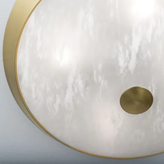 Orion Frano sárgaréz-fehér mennyezeti lámpa (ORI-DL 7-619/42_BR) E27 4 izzós IP20