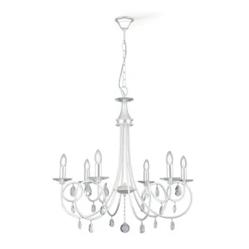 Orion Giada matt ezüst csillár (ORI-LU 1670/6_SI) E14 6 izzós IP20