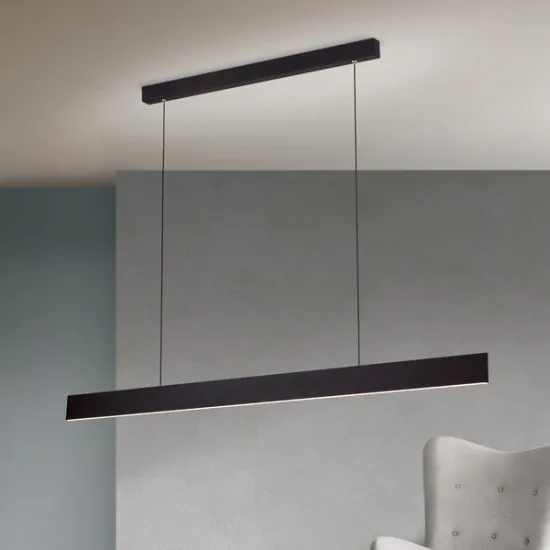 Orion Gideon fekete LED függesztett lámpa (ORI-HL 6-1695_BL) LED 2 izzós IP20