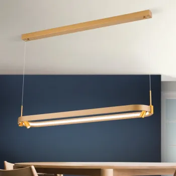 Orion Grace matt arany LED függesztett lámpa (ORI-HL 6-1706) LED 1 izzós IP20