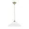 Orion Grado sárgaréz-opál függesztett lámpa (ORI-HL 6-1525/1_BR) E27 1 izzós IP20