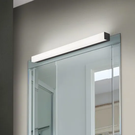 Orion Horizon fekete fürdőszobai LED tükörvilágítás (ORI-Soff 3-587_BL) LED 1 izzós IP44