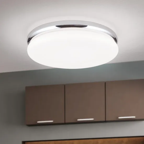 Orion James króm-opál LED mennyezeti/fali lámpa (ORI-DL 7-678/32_CHR) LED 1 izzós IP20