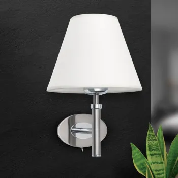 Orion Kara szatén króm-fehér falikar (ORI-WA 2-1275/1) E27 1 izzós IP20