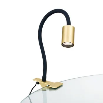 Orion Kurt sárgaréz-fekete LED csiptetős lámpa (ORI-Str 10-489_BR) LED 1 izzós IP20 Orion Kurt sárgaréz-fekete LED csiptetős lámpa (ORI-Str 10-489_BR) LED 1 izzós IP20