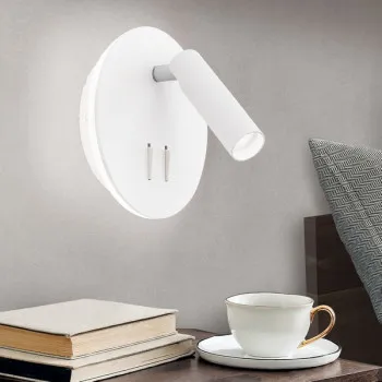 Orion Lenny fehér LED falikar (ORI-WA 2-1467_WH) LED 2 izzós IP20