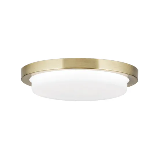 Orion Lerox sárgaréz-opál LED mennyezeti lámpa (ORI-DL 7-668/20_BR) LED 1 izzós IP20
