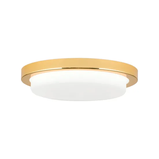 Orion Lerox arany-opál LED mennyezeti lámpa (ORI-DL 7-668/20_GO) LED 1 izzós IP20